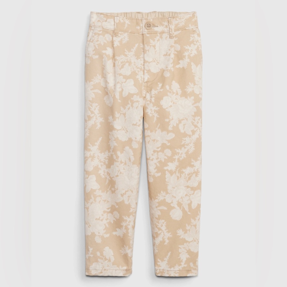 Gap × LoveShackFancy Toddler Floral Pleated Khakis
